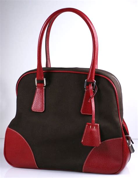 prada small bowling bag|prada canvas bowling bag.